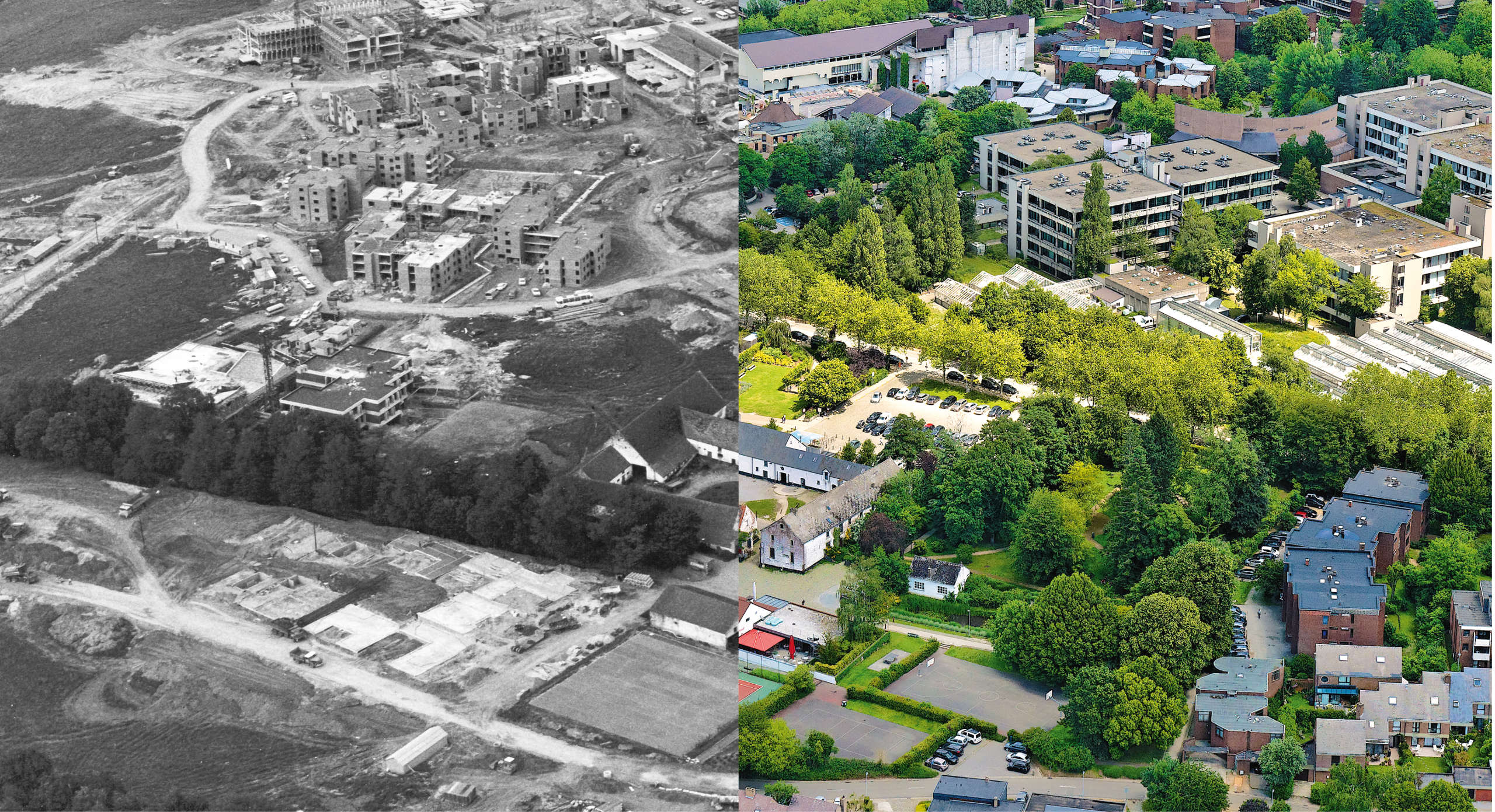 Louvain-La-Neuve au fil du temps