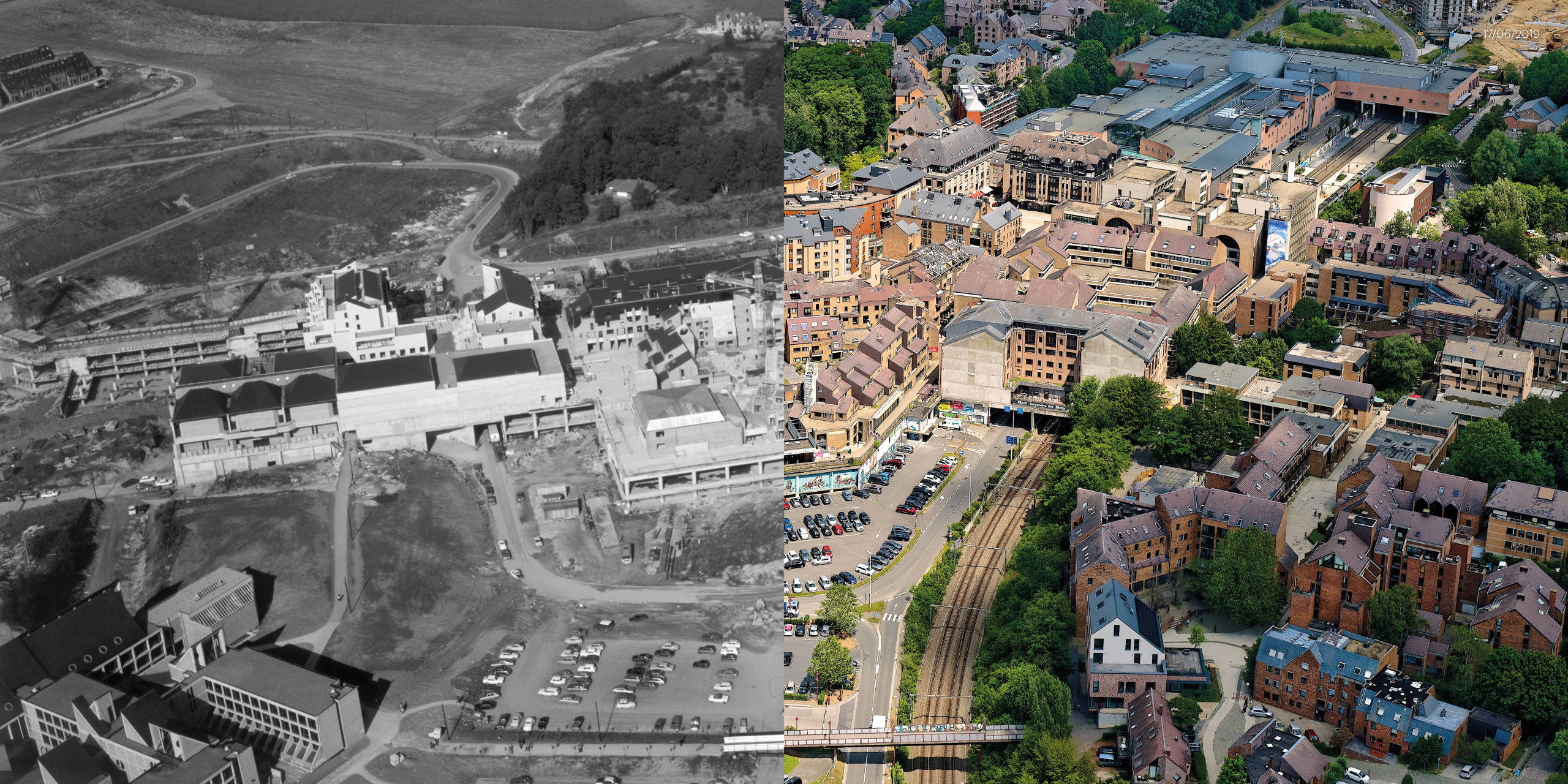 Louvain-La-Neuve au fil du temps